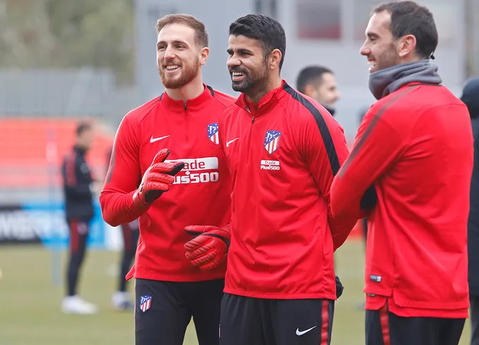 atletico tập luyện - Bóng Đá