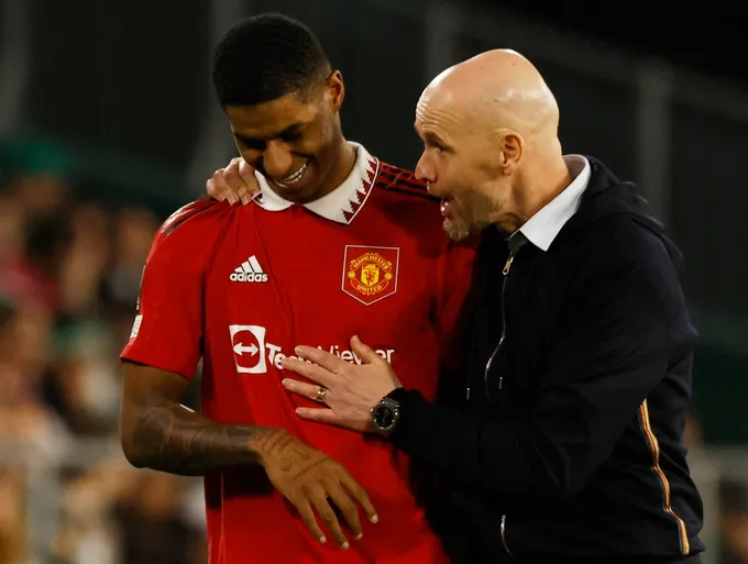 Rashford tạo 3 kỷ lục sau khi cùng MU vào tứ kết Europa League - Bóng Đá