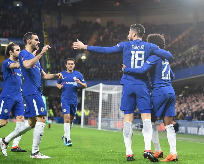 Ảnh sau trận Chelsea - Bóng Đá