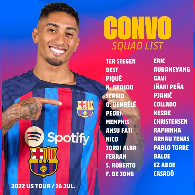 Official: De Jong in Barca squad for summer tour - Bóng Đá