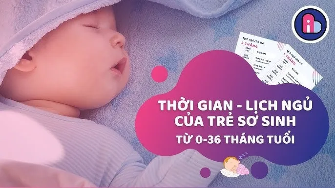 Khung giờ tốt nhất để cho trẻ đi ngủ