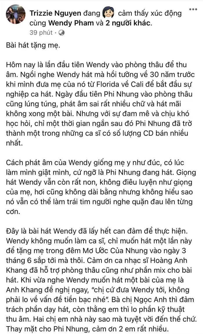 Trizzie-phuong-trinh-quan-dau-khi-lan-dau-nghe-wendy-hat-trong-phong-thu-de-tang-phi-nhung-6