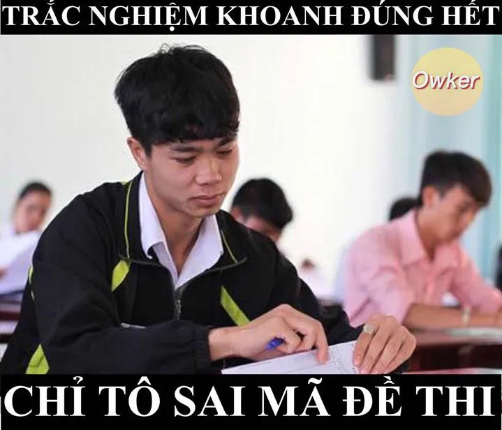 50 sắc thái của cầu thủ U23 Việt Nam khi thi THPT quốc gia 2018 - Bóng Đá