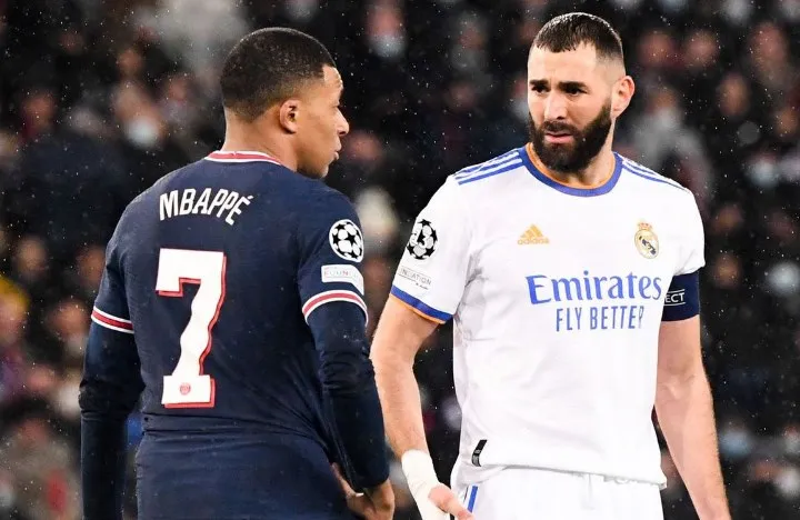 Karim Benzema sends message to Kylian Mbappe after Real Madrid complete stunning PSG comeback win - Bóng Đá