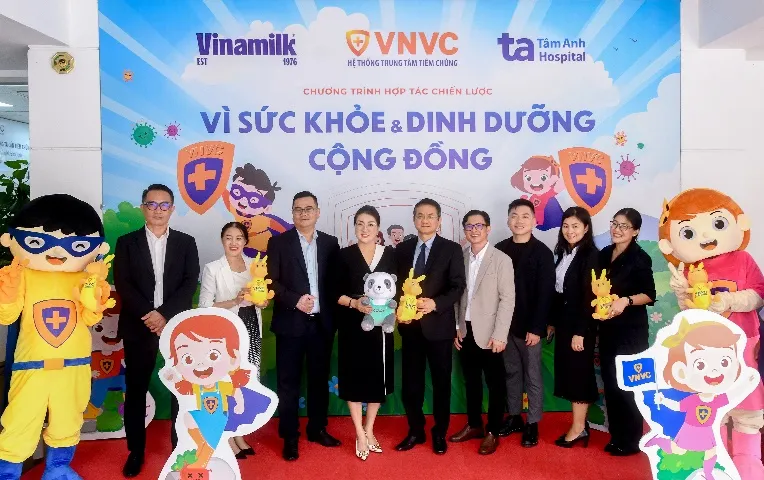 Hợp tác chiến lược kết hợp dinh dưỡng và chăm sóc y tế được Vinamilk, VNVC và Tâm Anh kì vọng sẽ mang đến nhiều lợi ích cho cộng đồng