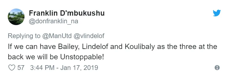 'Imagine this guy next to Koulibaly' - Loads of Man Utd fans are dreaming about the futur - Bóng Đá