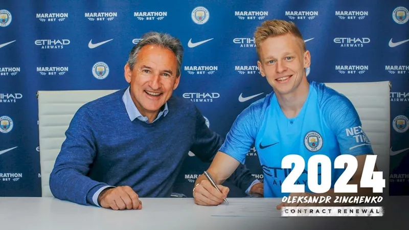 ZINCHENKO PENS NEW THREE YEAR EXTENSION - Bóng Đá