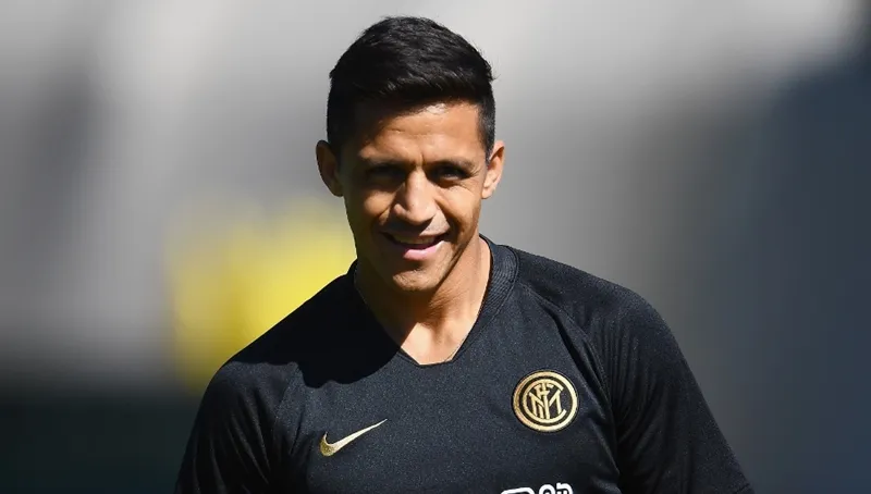 Ảnh Sanchez tập luyện tại Inter Milan - Bóng Đá