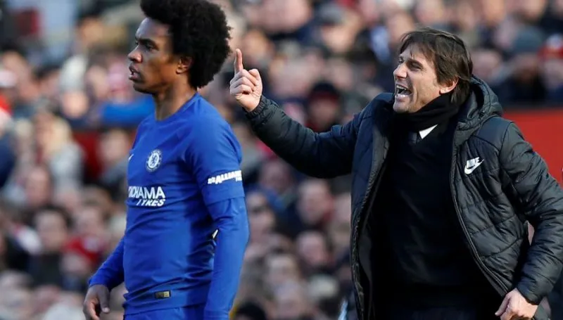 Chelsea sa thải Conte, M.U hết cửa chiêu mộ Willian - Bóng Đá