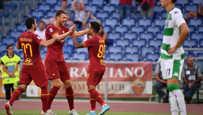 Henrikh Mkhitaryan ghi bàn, AS Roma đánh bại Sassuolo - Bóng Đá