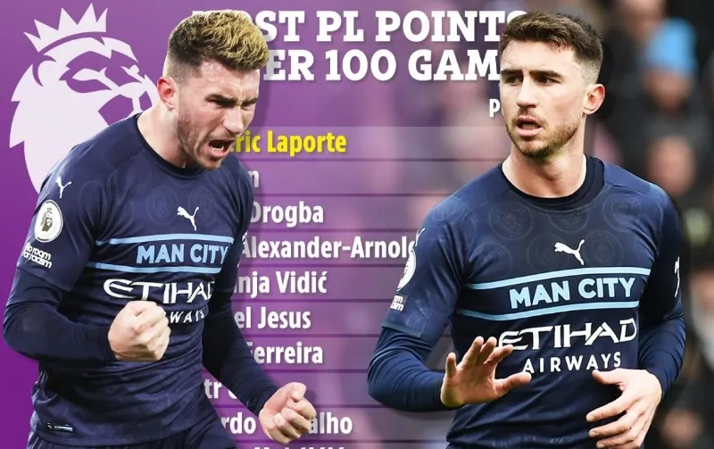 Vượt mặt Drogba, Laporte tạo cột mốc lịch sử ở Ngoại hạng Anh - Bóng Đá