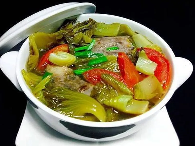 Cách nấu canh sườn chua