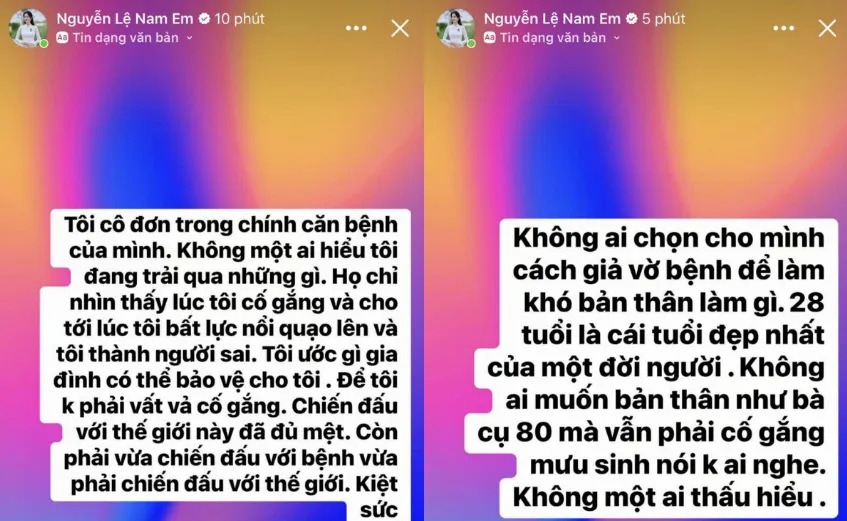 Nam Em thừa nhận