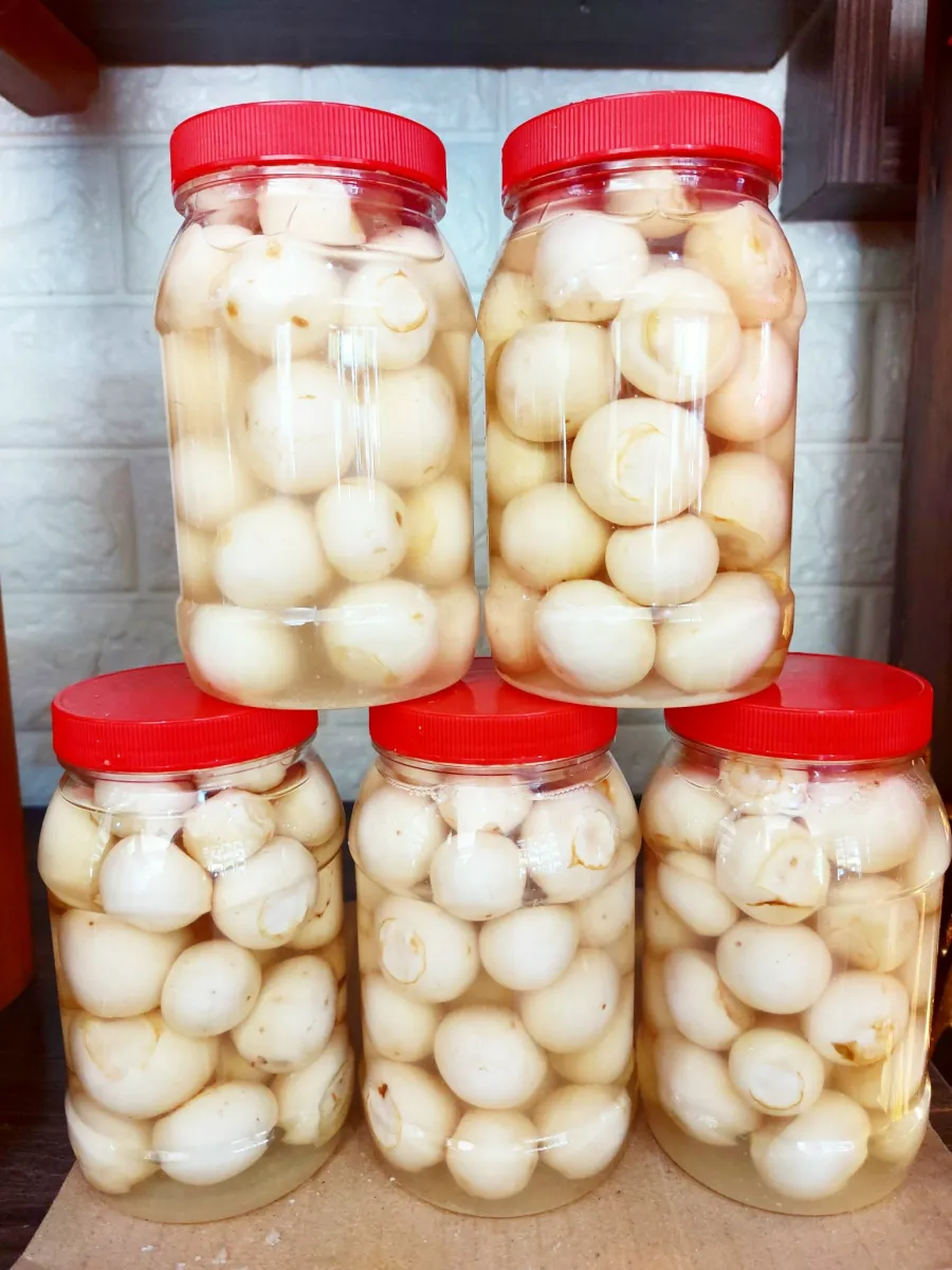 Chọn cà không quá già cũng không quá non. Nếu chọn được giống cà giòn thì càng tốt.