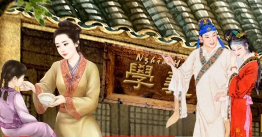Người xưa dạy: “Trước khi ăn không dạy con, trước khi ngủ không mắng vợ”. (Ảnh minh họa)