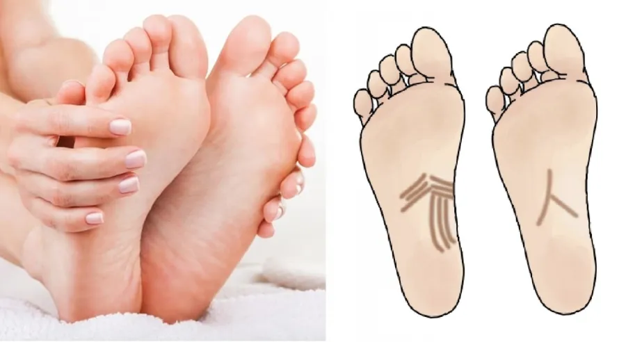 Nhìn tướng chân biết ngay giàu nghèo