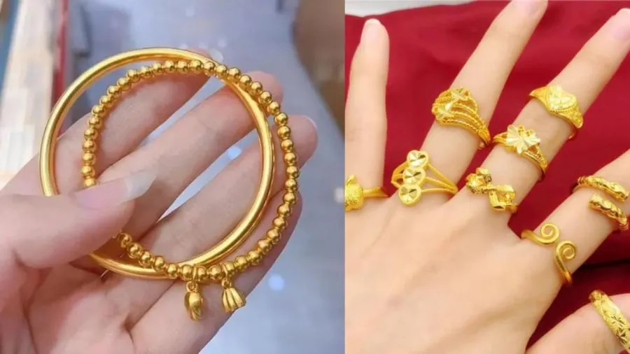 Vàng là trang sức trị giá cao nên cẩn trọng khi đeo
