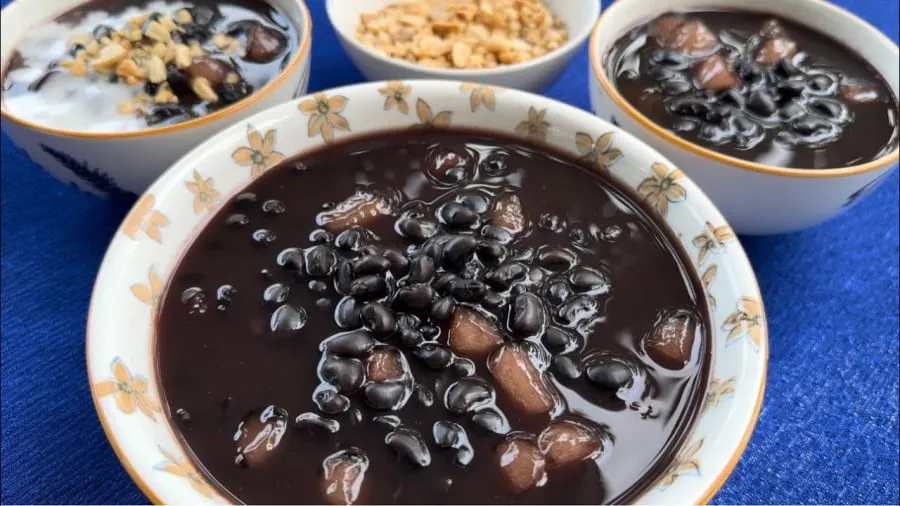Chè đậu đen nhanh nhừ