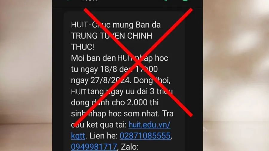 Tin nhắn giả mạo