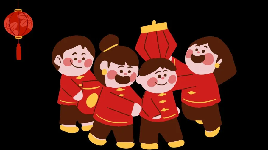 Trung thu nên kiêng mặc màu tối nên mặc màu đỏ vàng