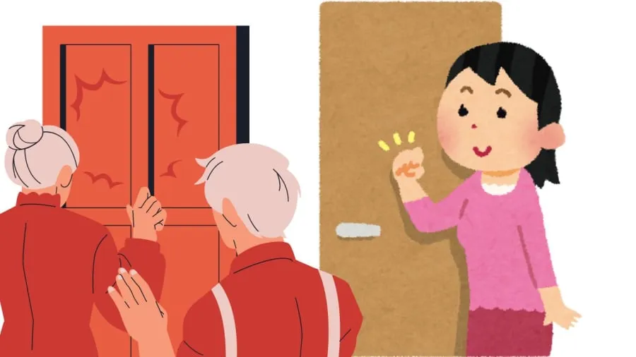 Gõ cửa 3 lần mang lại nhiều ý nghĩa tốt lành mà không mất công sưc