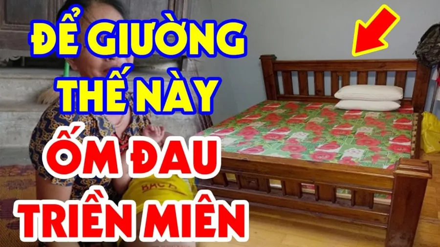 Đầu giường kê sai cách nợ nần kéo về