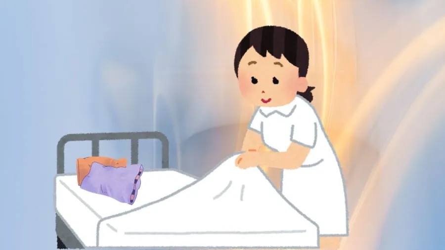 Để chăn ga gối lộn xộn sau khi ngủ dậy không gấp ngay lại là tốt
