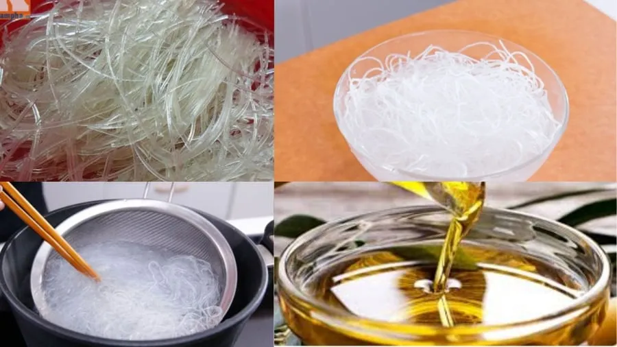 Sơ chế miến rất quan trọng