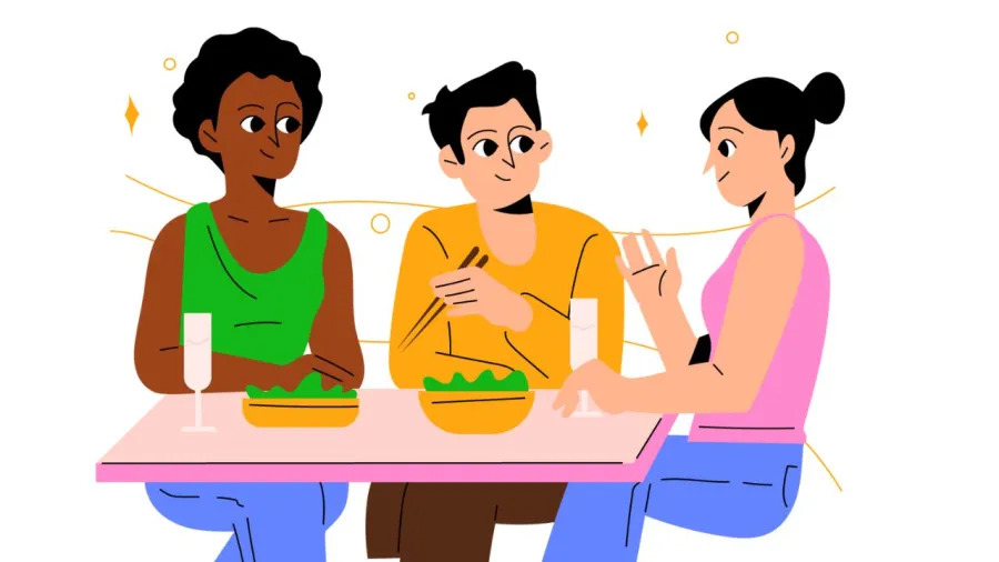 Tới chơi hãy nói chuyện vui vẻ đừng tự ý phán xét về gia chủ