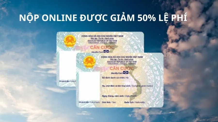 Một số trường hợp chỉ cần nộp hồ sơ làm căn cước online