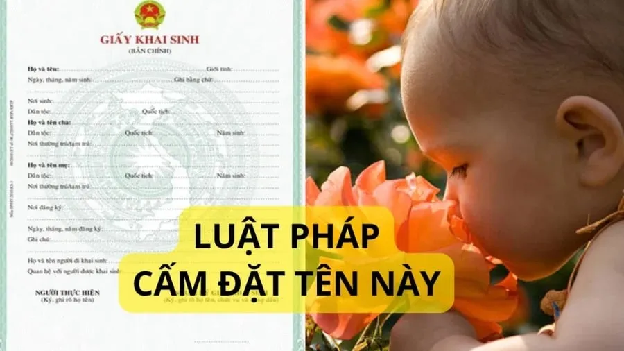 5 cái tên bị cấm khai sinh ở Việt Nam, ba mẹ làm sai bị phạt đến 5 triệu