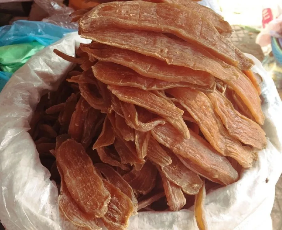 Từ một món ăn dân dã dành cho người nghèo, khoai deo đã trở thành đặc sản nổi tiếng trong vài năm qua