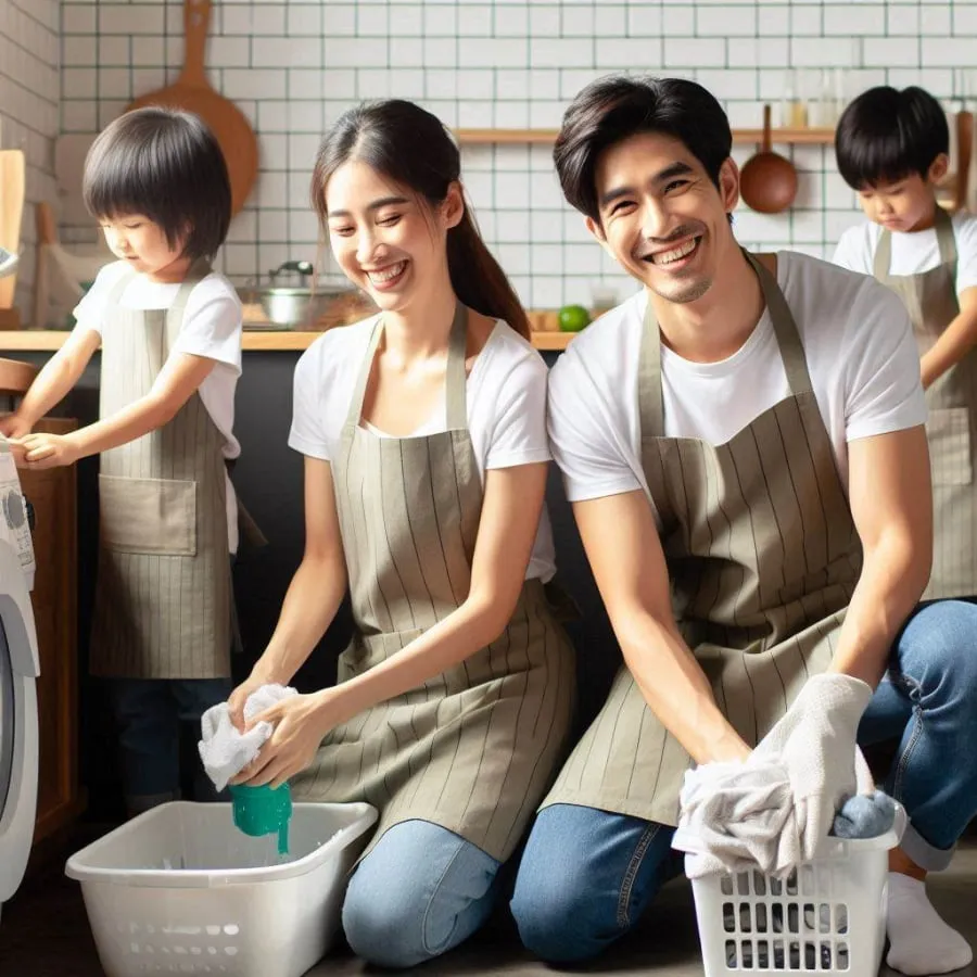 Phụ huynh cần hiểu rằng thói quen làm việc nhà giúp trẻ nhận thức rõ về vai trò của bản thân trong gia đình và nâng cao tính độc lập, chủ động