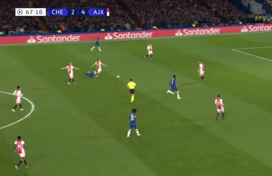 Toàn cảnh về tình huống 2 thẻ đỏ + 1 quả penalty ở trận Chelsea - Ajax - Bóng Đá