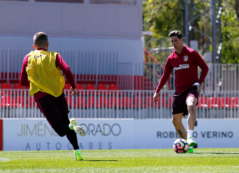 atletico tập luyện - Bóng Đá