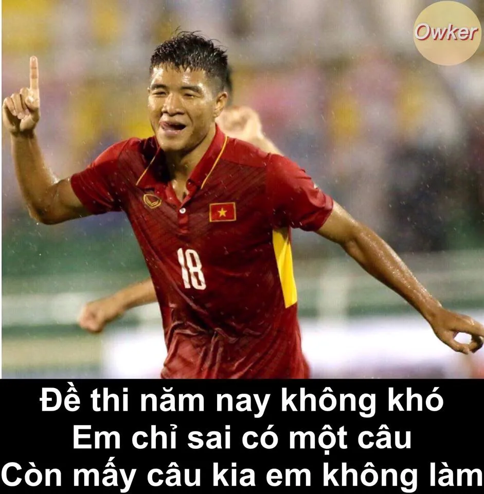 50 sắc thái của cầu thủ U23 Việt Nam khi thi THPT quốc gia 2018 - Bóng Đá