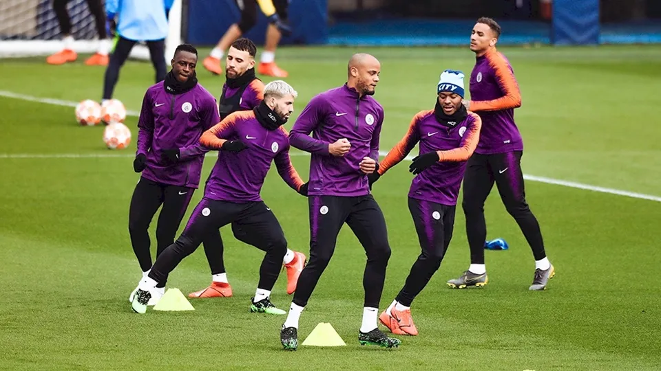 Man City tập  - Bóng Đá