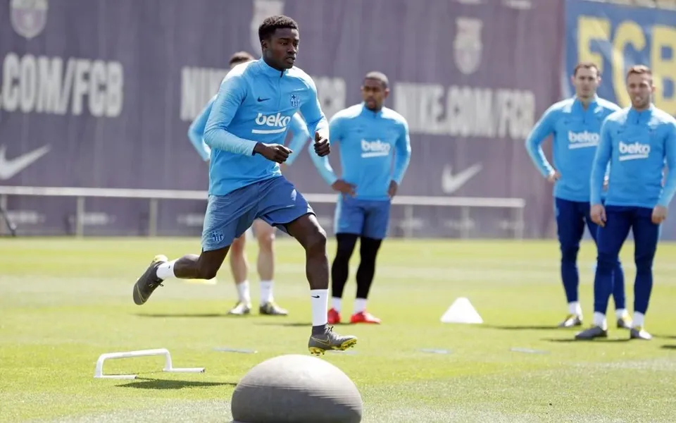 Barca tập - Bóng Đá