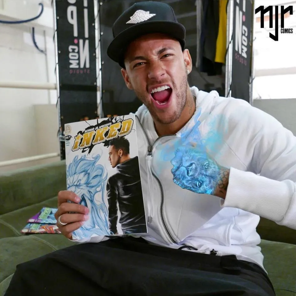 Neymar làm siêu anh hùng truyện tranh - Bóng Đá