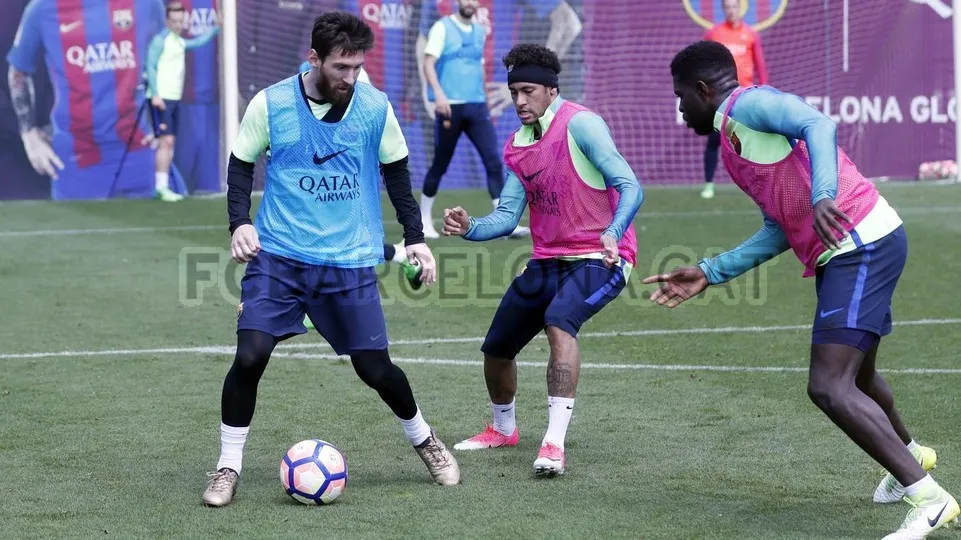 barca tập luyện - Bóng Đá
